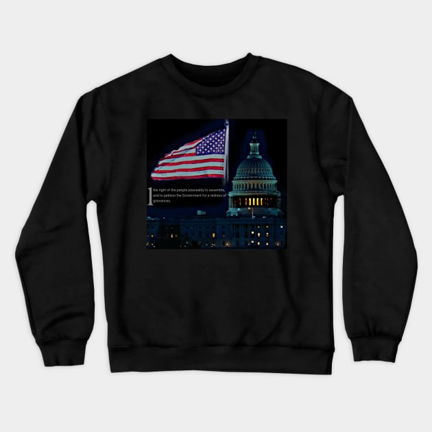 Assemble and Petition Crewneck Sweatshirt by Share_1